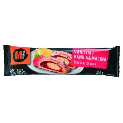 SAVIJAČA VANILIJA MALINA 600 g MINUTE