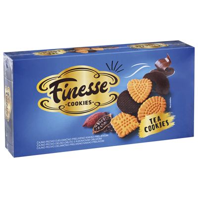 KEKS FINESSE ČAJNO PECIV KAKAO 250g (20)