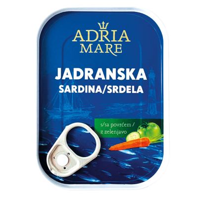 SARDINA S POVRĆEM ADRIA MARE 105 g