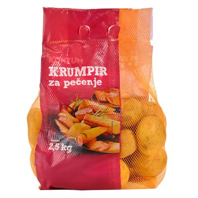KRUMPIR ZA PEČENJE I PRŽENJE 2.5 kg