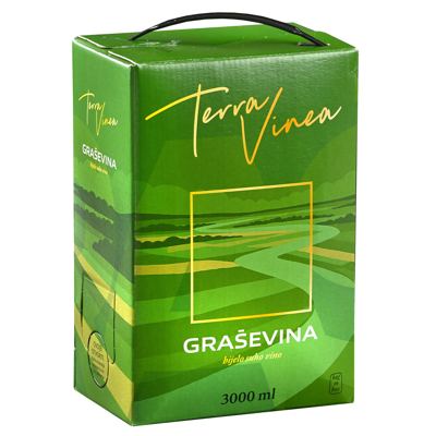 VINO GRAŠEVINA TERRA VINEA BIB 3 L