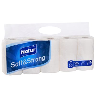 TP NATUR SOFT&STRONG 165L 3SL 10/1