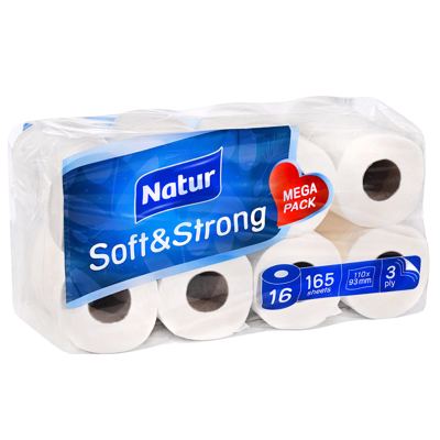 TP NATUR SOFT&STRONG 165L 3SL 16/1