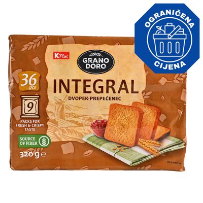 DVOPEK INTEGRALNI GRANO DORO 320 g