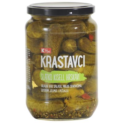 KRASTAVAC K PLUS SLATKO KISELI 350G