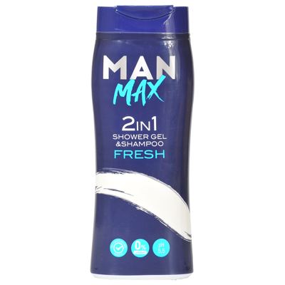 GEL TUŠ ŠAMP MAN MAX 2U1 FRESH 300