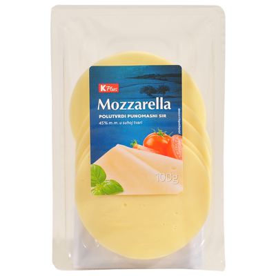 SIR POLUTV K PLUS MOZZARELLA 100g