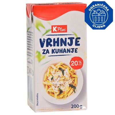 VRHNJE K PLUS ZA KUH 200G 20%