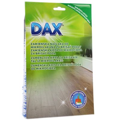BRISAČ PODA MIKROFIBRA ZAMJ KRPA DAX