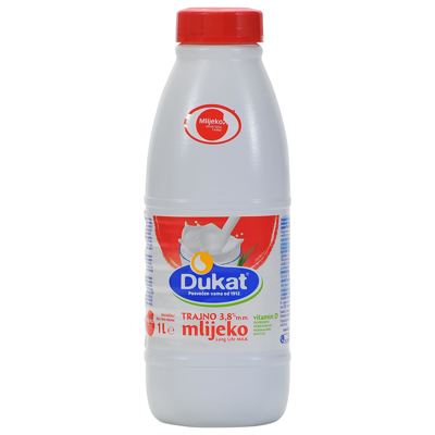MLIJEKO DUKAT TRAJNO 1L 3,8% BOCA