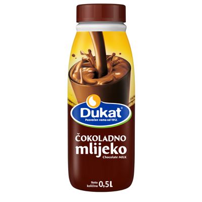 MLIJEKO DUKAT ČOKOLADNO 0,5L BOCA