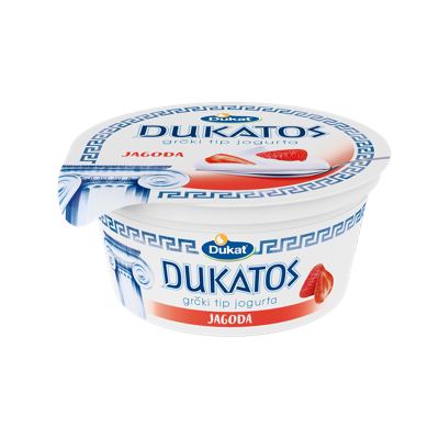 JOGURT DUKATOS 150g JAGODA DUKAT