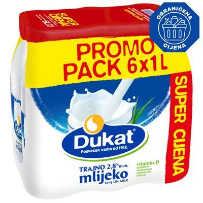 MLIJEKO TRAJNO 2,8% BOCA 6/1