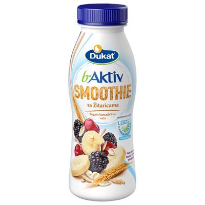 JOGURT B.AKTIV LGG SMOOTHIE 330g ZOB-JEČAM