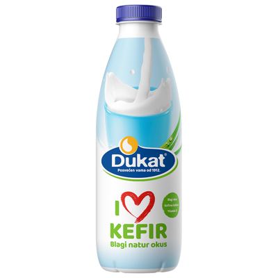 KEFIR NATUR I LOVE 1kg DUKAT