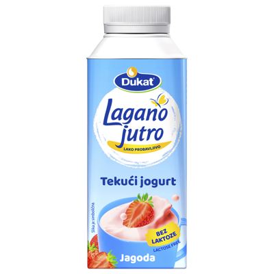 DUKAT LAGANO JUTRO JOGURT JAGODA 330G TT -8/1-