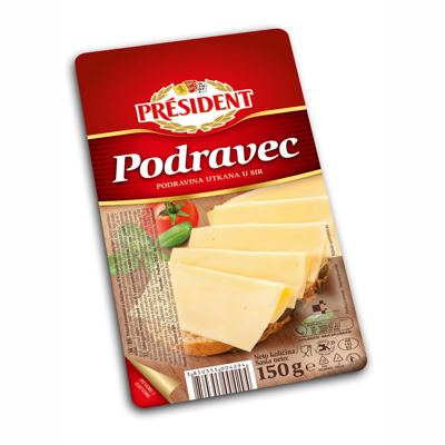 SIR PRESIDENT PODRAVEC SLICE 150g