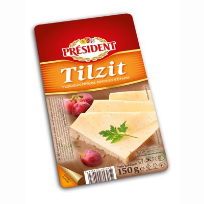 SIR PRESIDENT TILZIT SLICE 150g