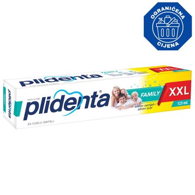 PLIDENTA ZUB.PASTA FAMILY 125ml