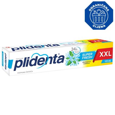 N-ZUBNA PASTA PLIDENTA 125ML SUPERFRESH -12/1-
