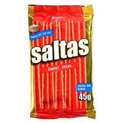 ŠTAPIĆI SLANI SALTAS 45g