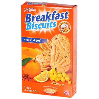 BREAKFAST BICCUIT MUESLI FRUIT