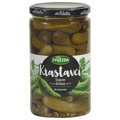 KRASTAVCI ZVIJEZDA DELI. 670g -ocijeđ mase 350g