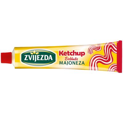 MAJONEZA&KETCHUP 165g ZVIJEZDA