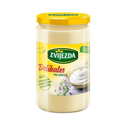N-MAJONEZA ZVIJEZDA 620G- 6/1- STAKLENKA