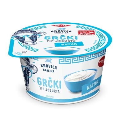 JOGURT GRČKI NATUR 150g KRAVICA
