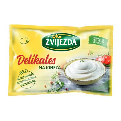 MAJONEZA VREĆICA 85g ZVIJEZDA