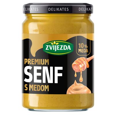 N-SENF ZVIJEZDA 290G DELIKATES S MEDOM -6/1-