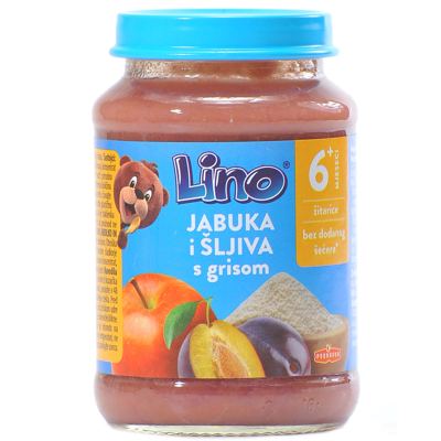 KAŠ LINO JAB ŠLJIVA S GRISOM 190g