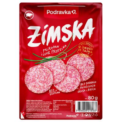 PODR.ZIMSKA KOBASICA 80g NARESCI