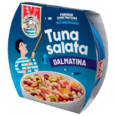 EVA TUNA SALATA DALMATINA 160g
