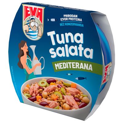 TUNA SALATA MEDITERANA 160g EVA