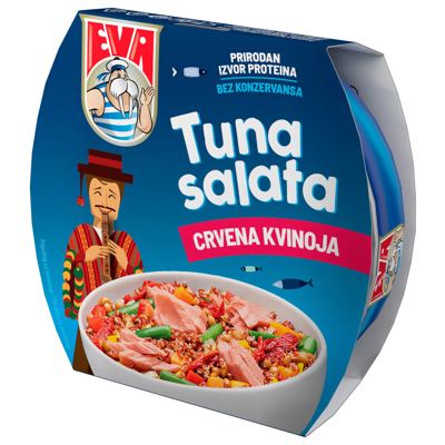 Eva tuna salata crvena kvinoja 160gPodravka