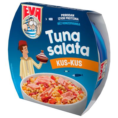 TUNA SALATA KUS-KUS 160 G EVA