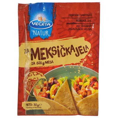 VEGETA NATUR ZA MEKSIČKA JELA 30g