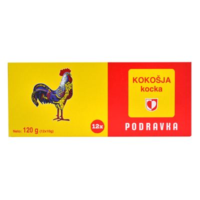 KOKOŠJA KOCKA RETRO 120 G (15) PODRAVKA
