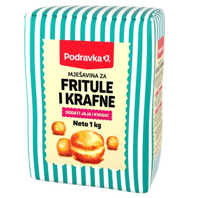 MJEŠAVINA ZA FRITULE I KRAFNE 1kg PODRAV