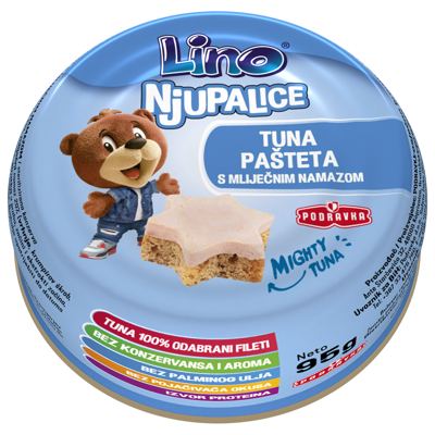 LINO NJUPALICE TUNA PAŠTETA