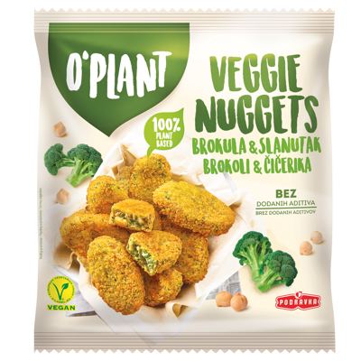 O"PLANT VEG NUGG BROKULA 400g PODRAVKA