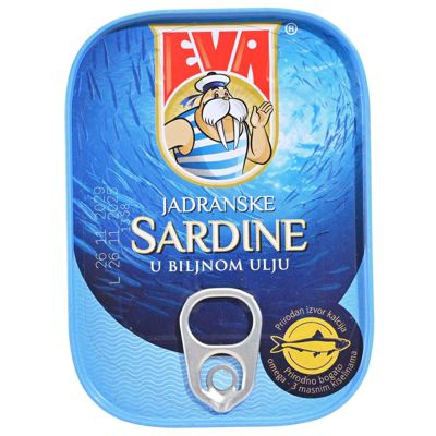 EVA U BILJNOM ULJU 1/30 SARDINA 100GR