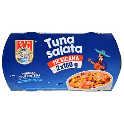 TUNA SALATA MEXICANA 2X160 g EVA