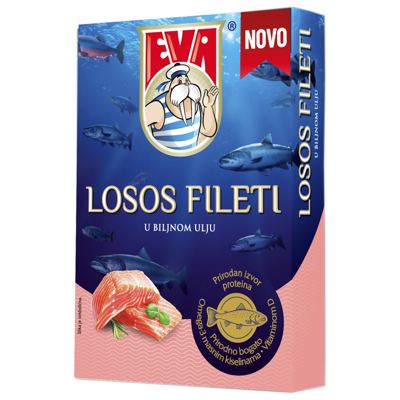 LOSOS FILETI BILJNO ULJE 100 g EVA