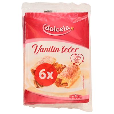 VANILIN ŠEĆER 8g 6/1 PODRAVKA