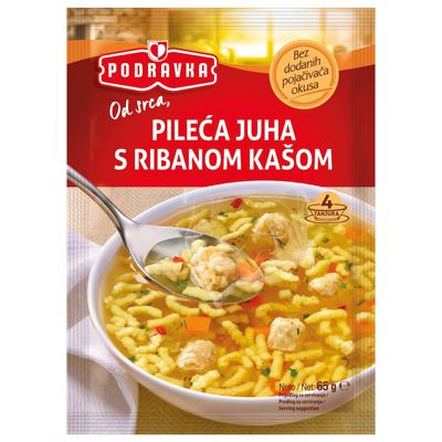 JUHA PILEĆA 65g S RIBANOM KAŠOM