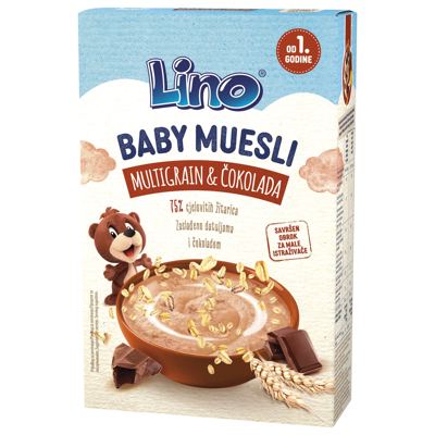 BABY MUES.LINO MULT.ČOKO 150 g