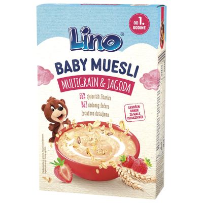 LINO BABY MUSLI MULTIGRAIN&JAGODA 150g